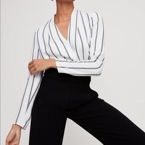 Aritzia Babaton Akita blouse